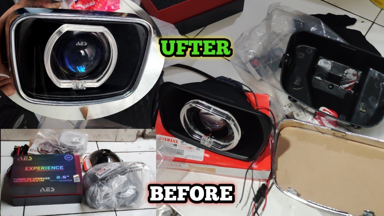 Cara pasang biled di batok Rx king new oval