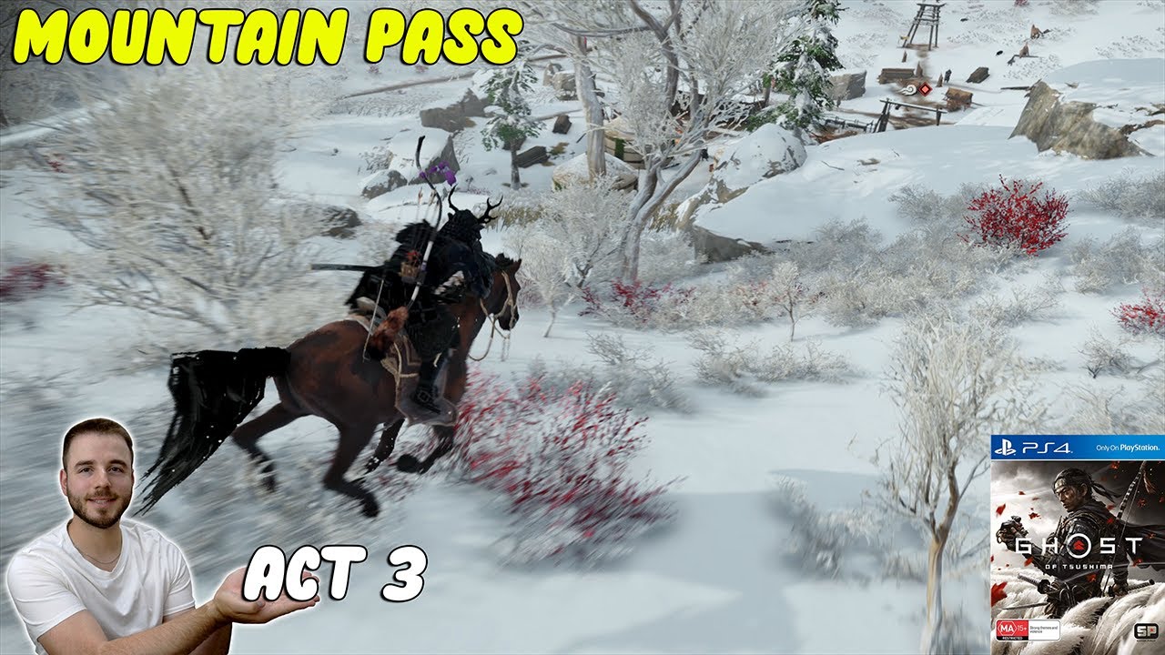 Mountain Pass | GHOST OF TSUSHIMA | Act 3 | PS4 Pro (detorio)