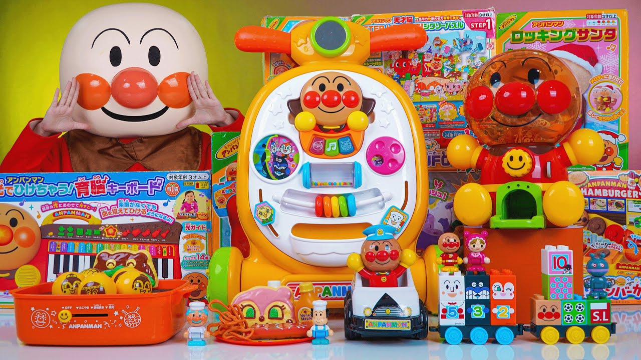 92 Minutes Satisfying with Unboxing Anpanman Convenience Store Toy ASMR |アンパンマンのおもちゃまとめ大全