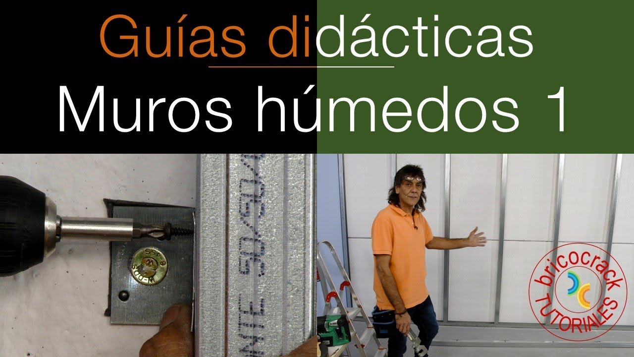 Aislar un muro húmedo con placas de yeso laminado 1 (Bricocrack)