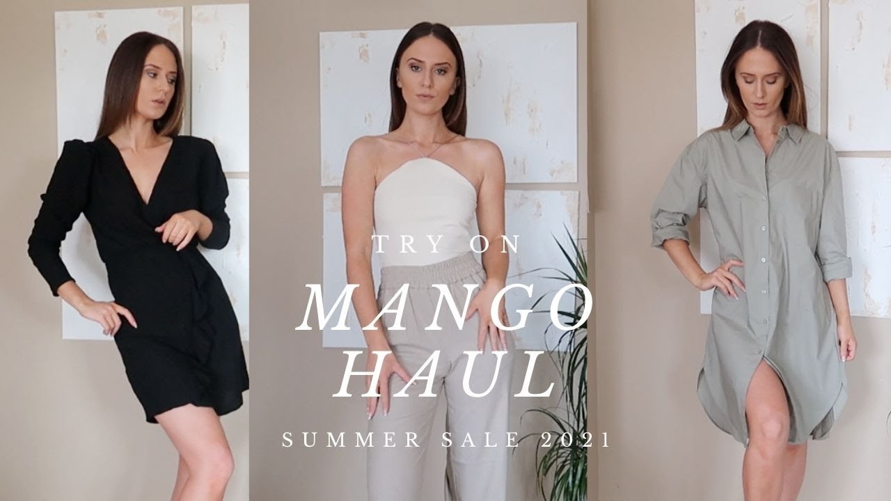 MANGO TRY ON HAUL | SUMMER SALE 2021