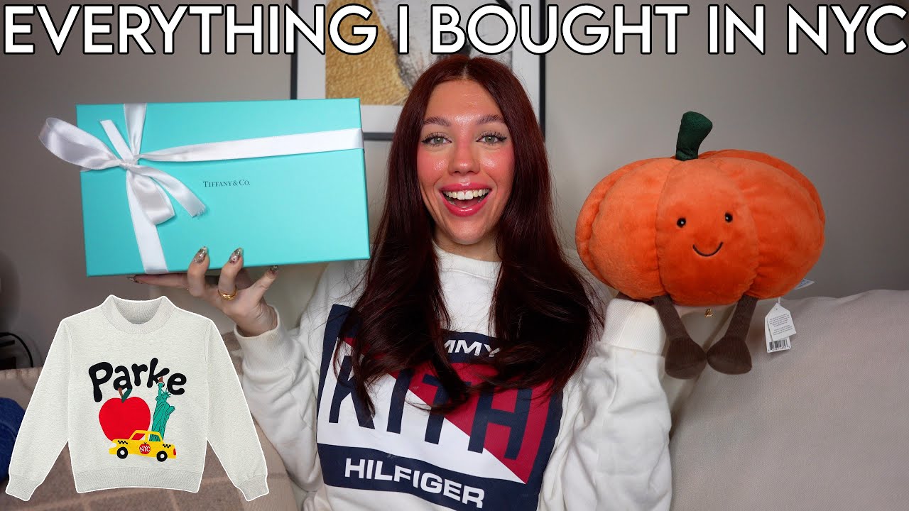 NEW YORK CITY HAUL! CLOTHING, JELLYCATS & TIFFANY UNBOXING | Kenzie Scarlett