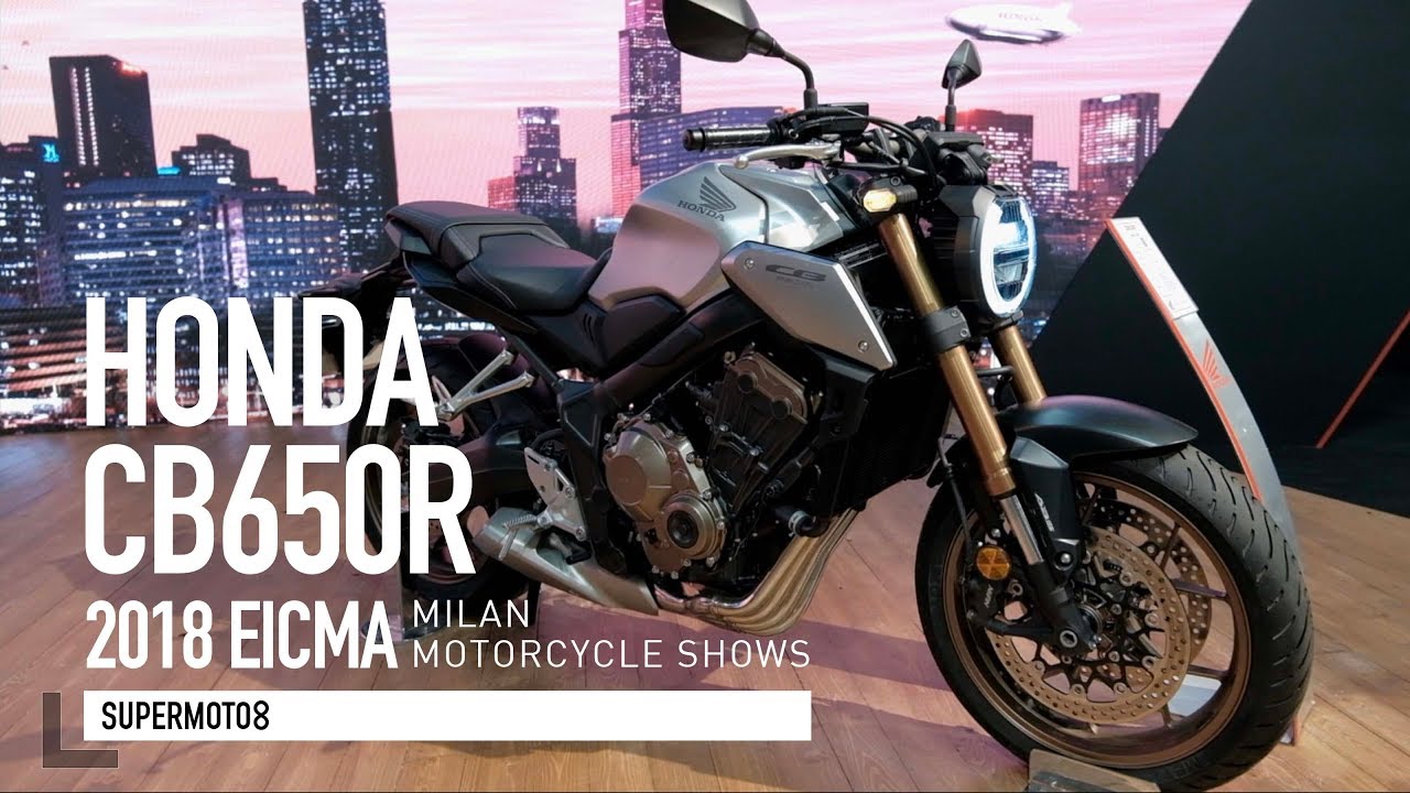 2018米蘭車展 / 2019 HONDA中量街車CB650R展場介紹
