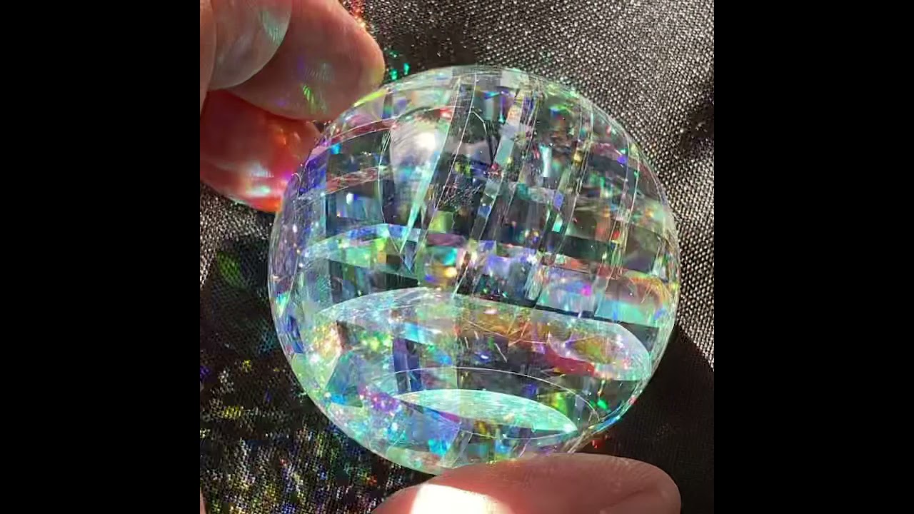 A dichro sphere I finished today. #dichroicglass