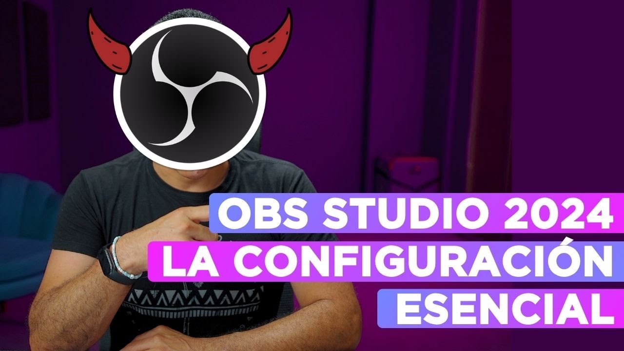 🔴 ⚠️¡NO TOQUES NADA!⚠️  ► Configuración BÁSICA de OBS Studio 2024