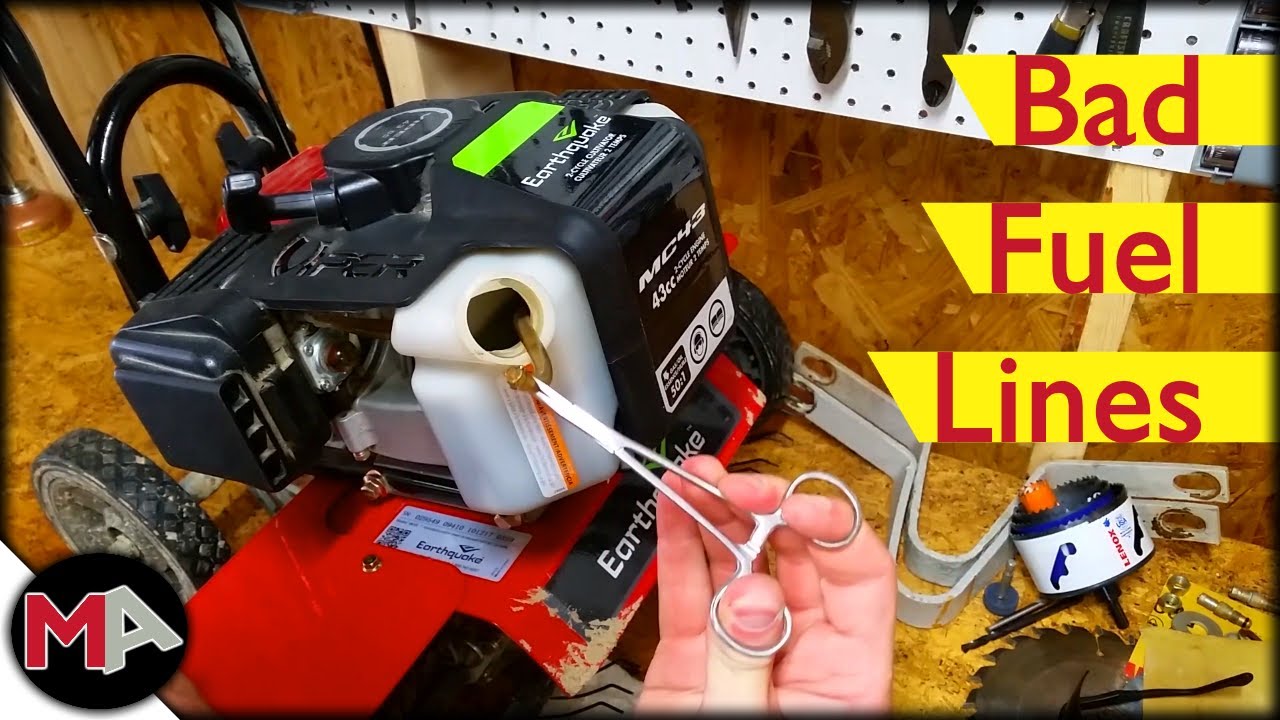 Replacing Cultivator Fuel Lines
