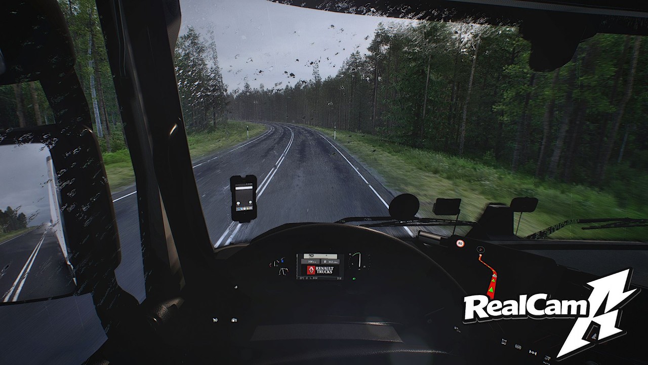 Most Realistic Rain Conditions in ETS2!? | Project Next-Gen Rain Addon | Project Ultimate Reshade
