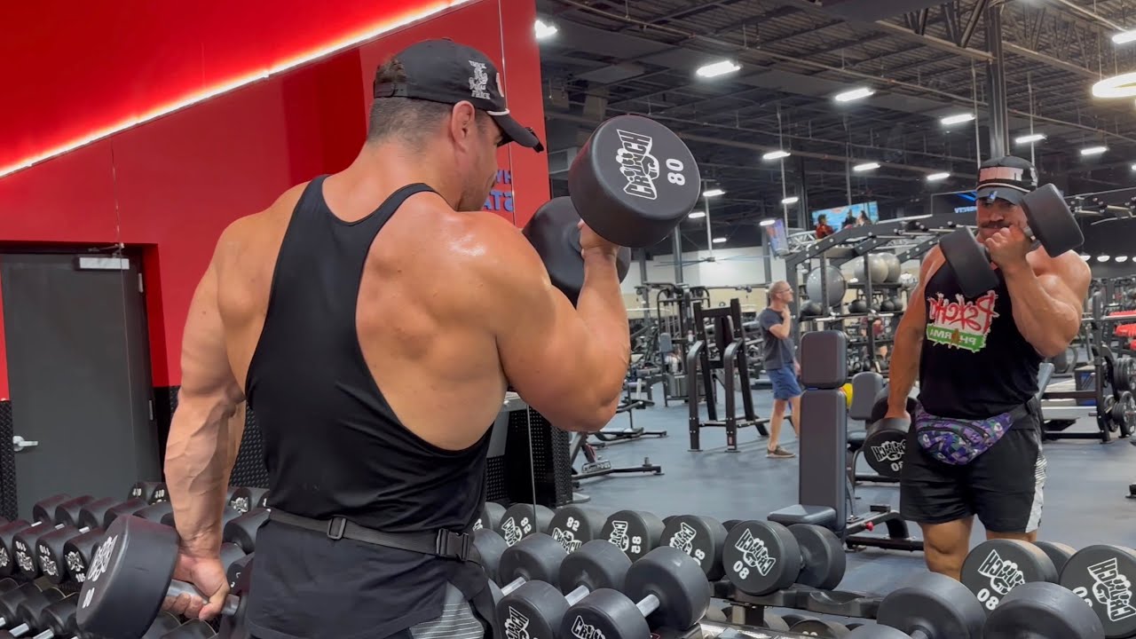 Is this HUGE ARMS workout or JOHNNY PENCILNECK workout???