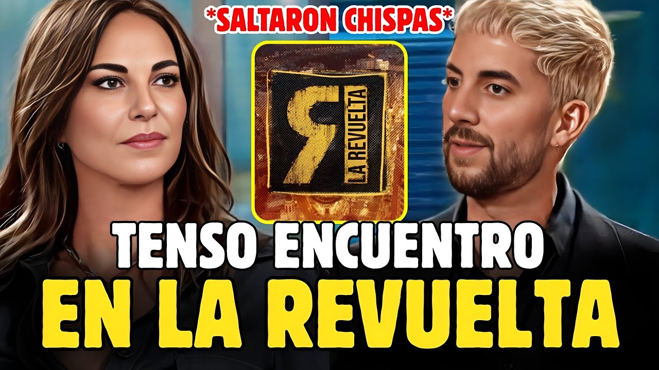 🚨😮DESCUBRE el TENSO ENCUENTRO de MARIL&Oacute; MONTERO en LA REVUELTA con DAVID BRONCANO