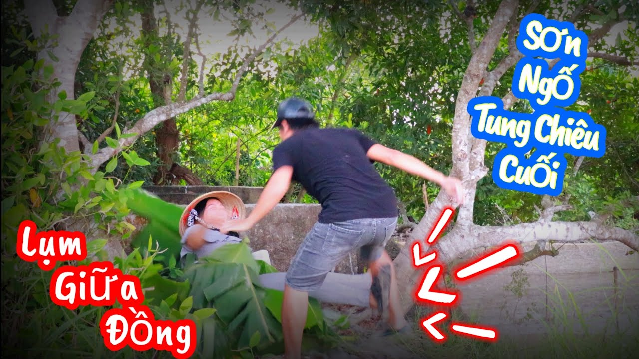 Lụm Hiếu Ế Phải Dùng Chiêu Cuối | Cách làm ớt đỏ  chấm mực nướng đơn giản tại nhà | Sơn Ngố Hiếu Ế