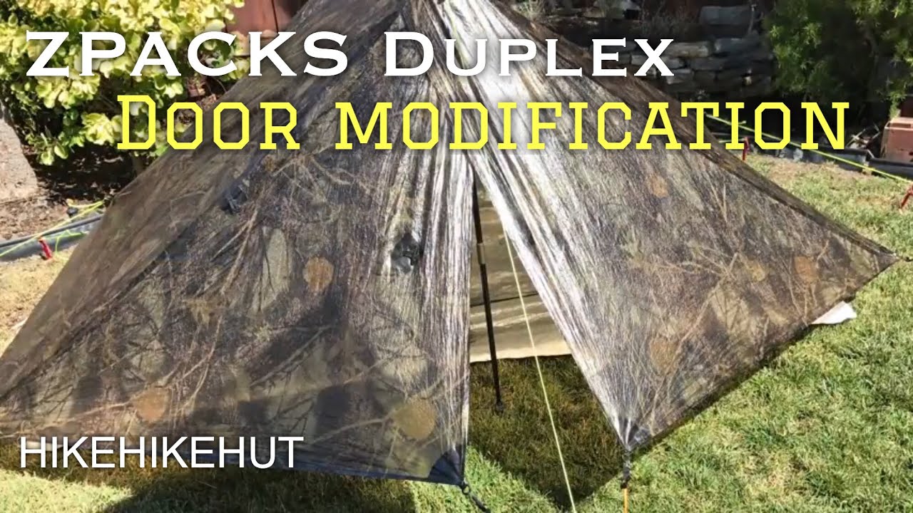 ZPACKS Duplex Door/Fly Modification