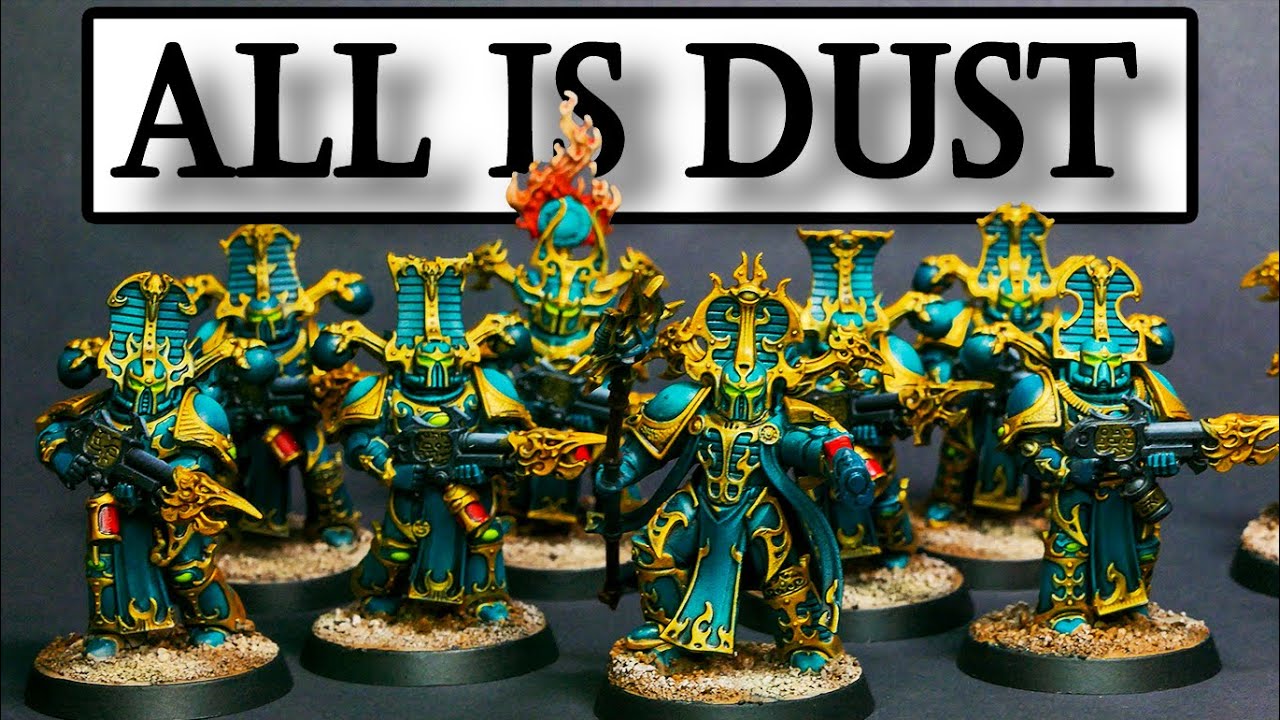 How To Paint Quick Tabletop Thousand Sons - Chaos Space Marines