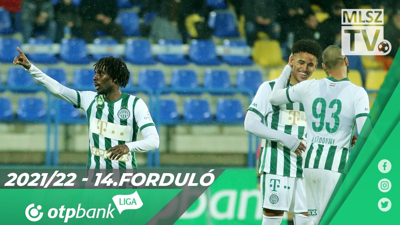 Mezőkövesd Zsóry FC – Ferencvárosi TC | 0-3 | (0-2) | OTP Bank Liga | 14. forduló | MLSZTV