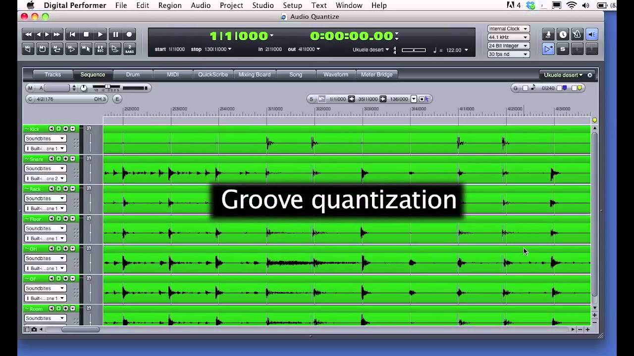 Audio tempo in DP (part 5 of 5): quantizing beats
