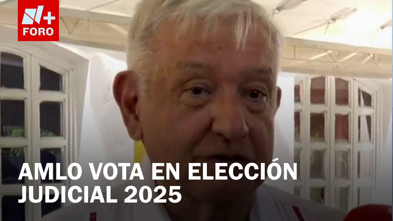 AMLO vota en palenque: 