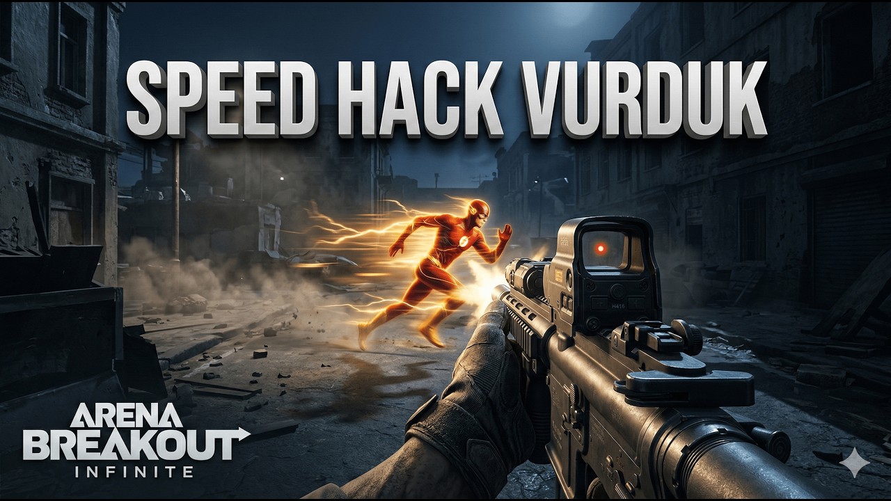 SPEED HACK VURDUK! ⚡ Mermiden Hızlı Koşamadı (Arena Breakout Infinite)