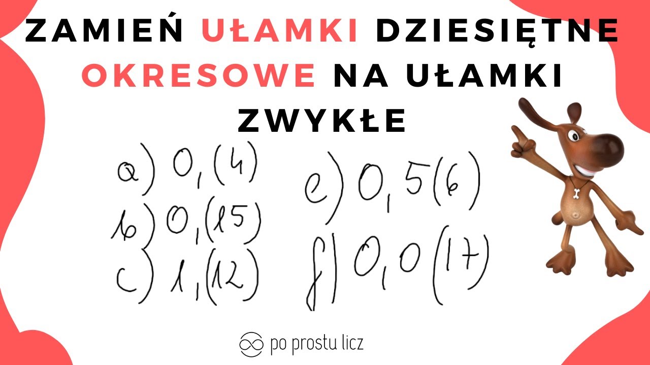 Zamiana ułamków okresowych na zwykłe. Metoda, przykłady, wskazówki. Wykorzystanie równań
