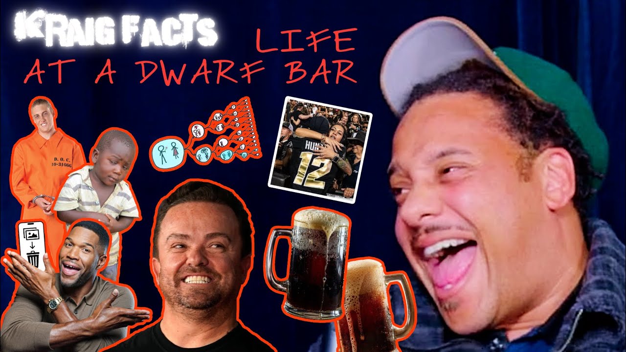 Life at a Dwarf Bar | Kraig Facts Podcast #dwarfbar #travishunter #michaelstrahan #jail
