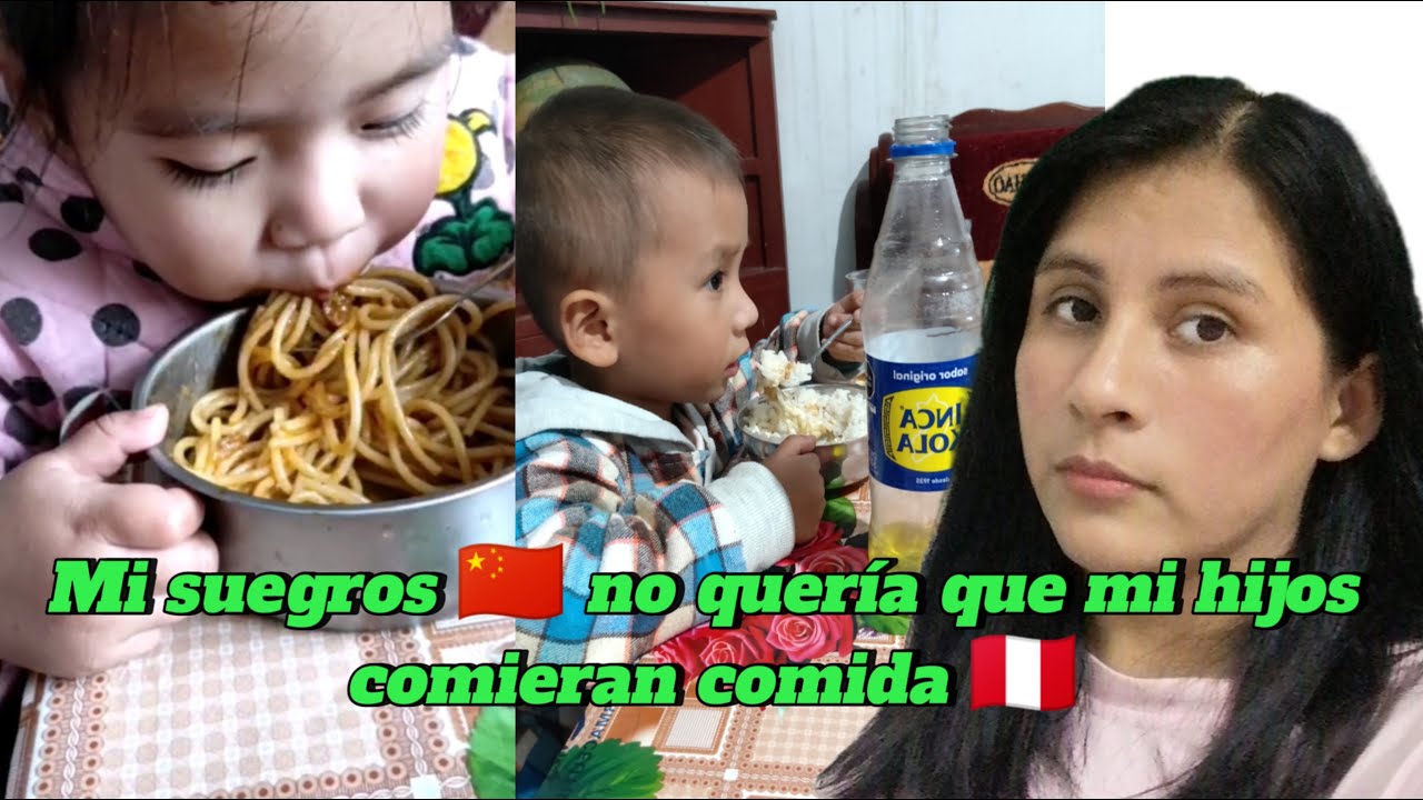 Mi suegros 🇨🇳 no quieren que preparé comida 🇵🇪 / solo quiere que prepare comida 🇨🇳
