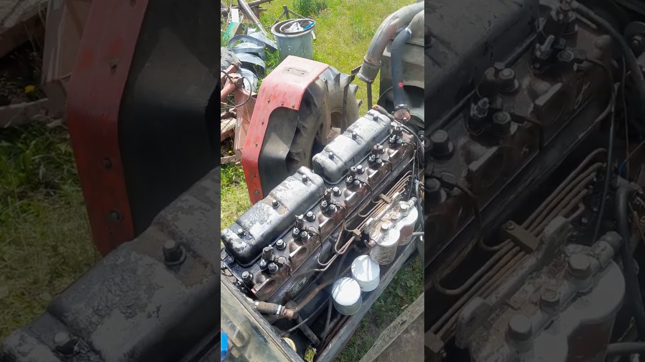 Pierwsze odpalenie po docieraniu na zimno , zetor , ursus ,1204 ,turbo @agropawewenta4451
