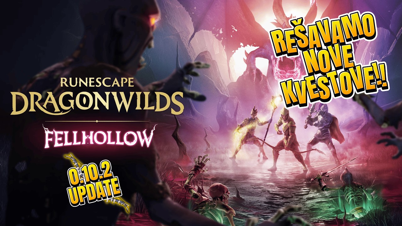 🔴Runescape Dragonwilds - 0.10.2 Update - Lagani chillstream 🐉