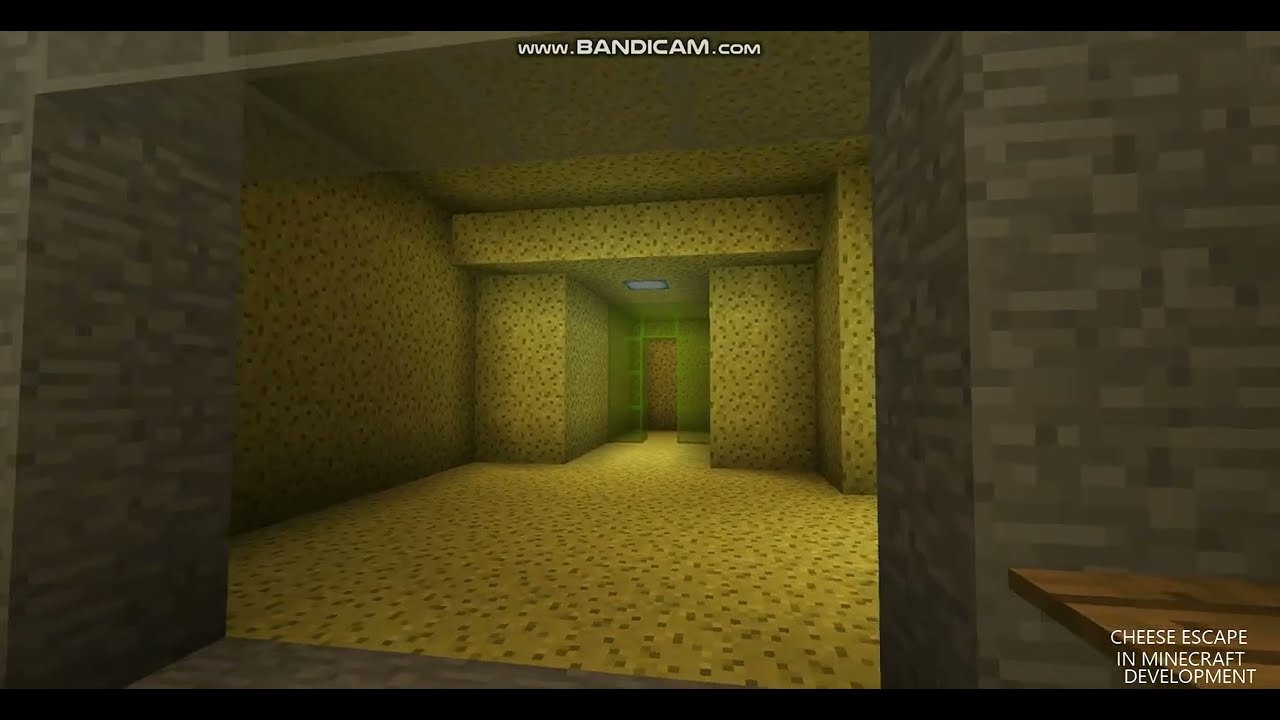 Cheese Escape [ROBLOX] in minecraft - - (Official remake trailer)