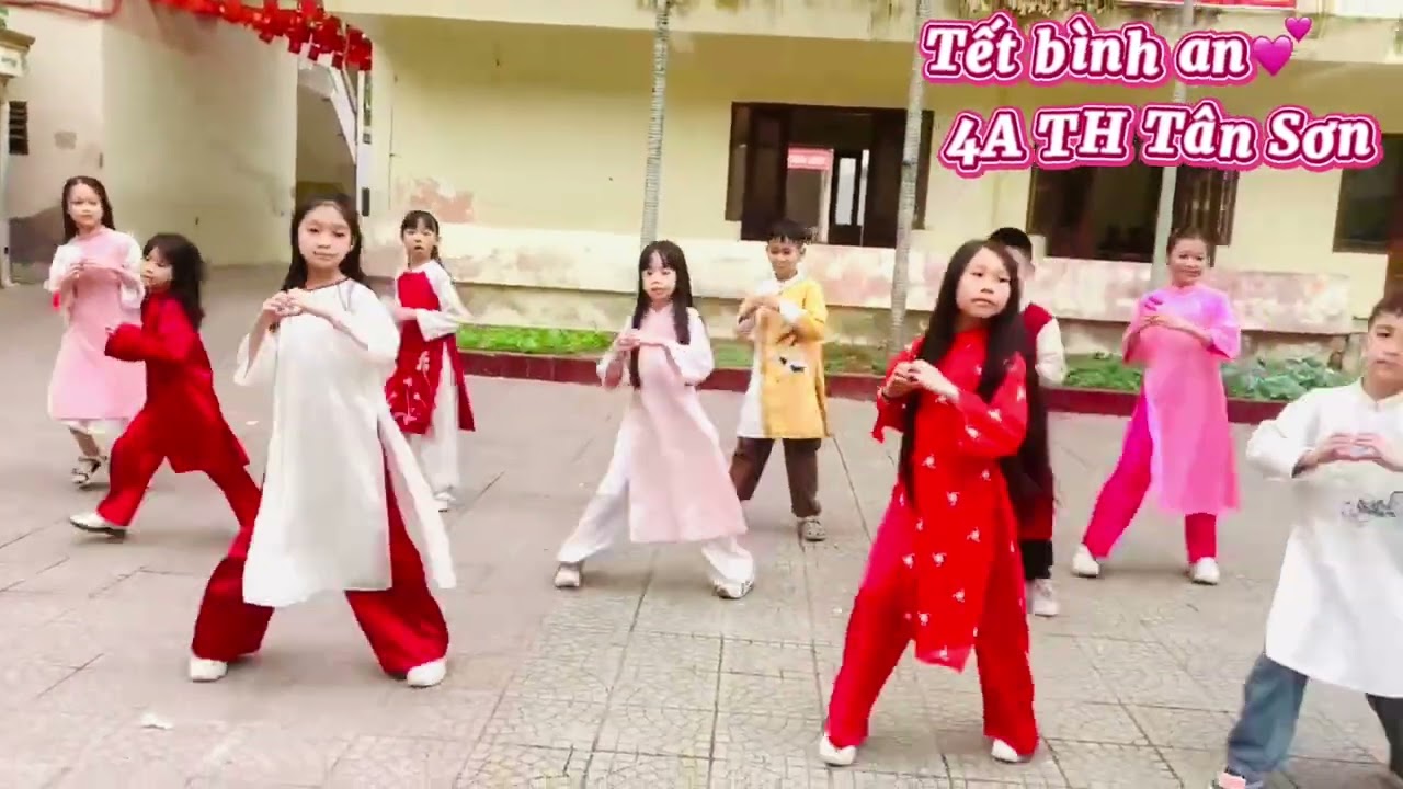Tết bình an- 4A TH Tân Sơn