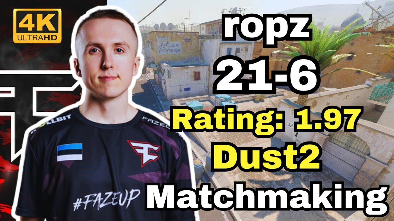 ropz (21-6) Matchmaking Dust2 POV | Oct 6, 2024 #cs2 #pov