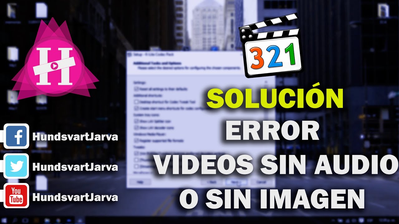 ERROR WHEN OPENING VIDEOS ON PC | ONLY AUDIO PLAYS | ONLY PICTURES | @HundsvartJarva