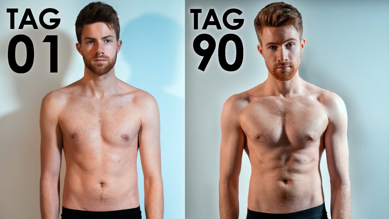 90 Tage Fitness Transformation | Selbstexperiment