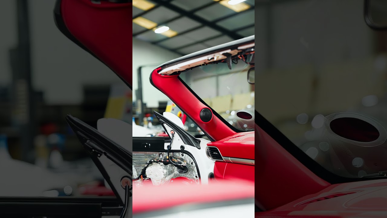 Porsche Sound System Upgrade | Custom Install at Cambridge Car Audio