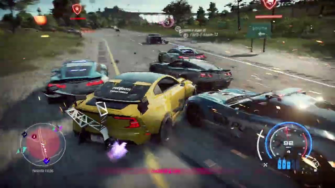 Need for Speed Heat: ONLINE PLAYER COPS CHASE ME