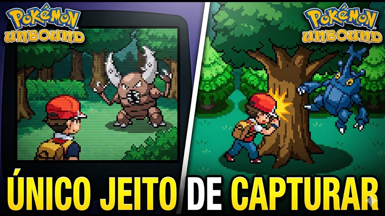 Como pegar Scyther, Pinsir ou Heracross em Pokemon Unbound (Tutorial Completo)