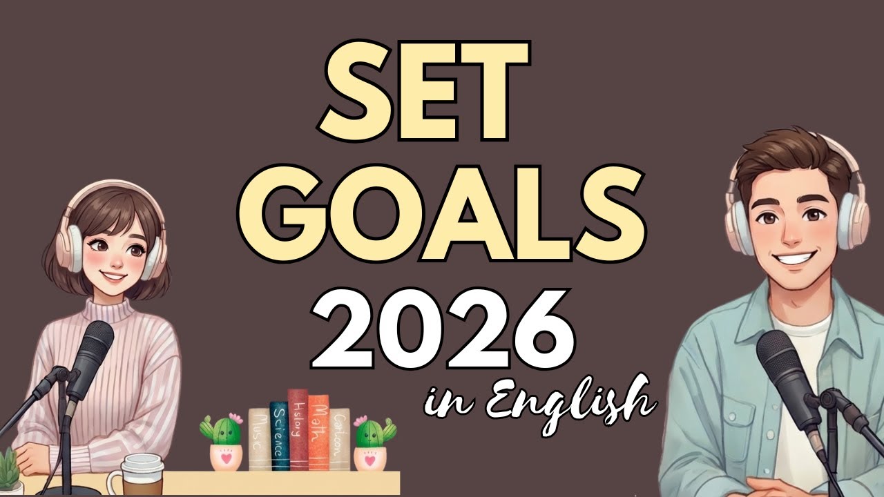 Set Goals To Success 2026 English Podcast | Daily English Listening Practice