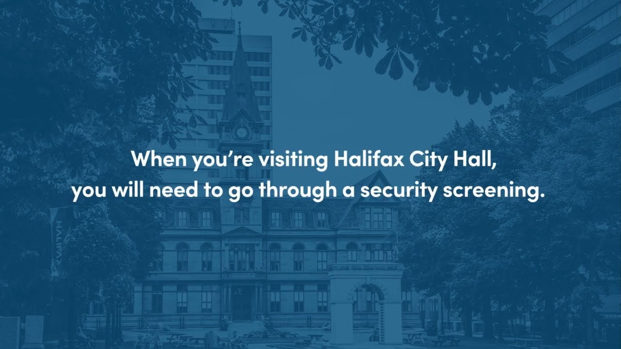 Halifax City Hall security measures