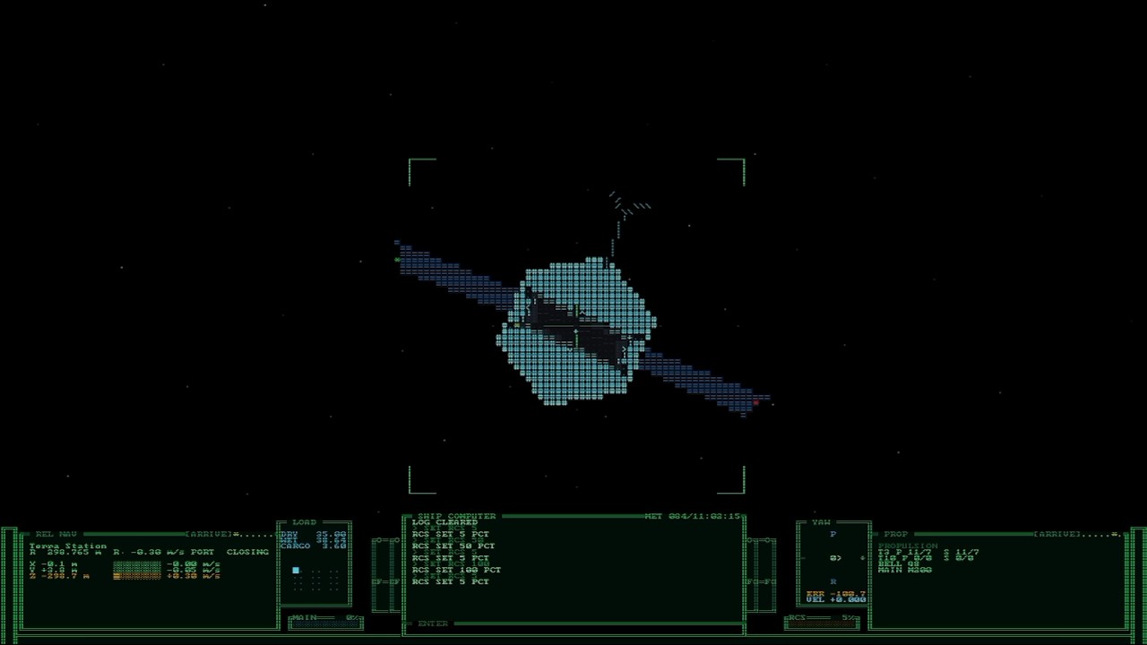 0rb1t4l: Luna Station to Terra Station first test
