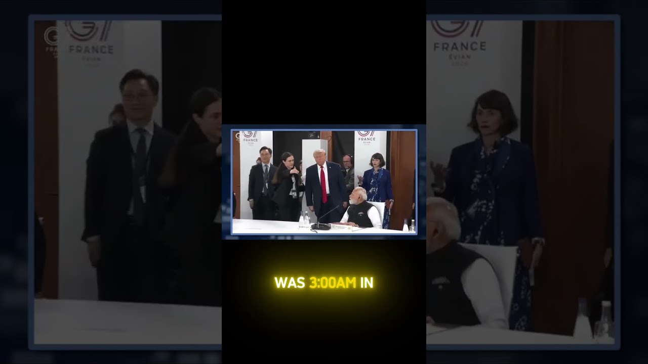 Trump walks into G7 and says THIS 😳