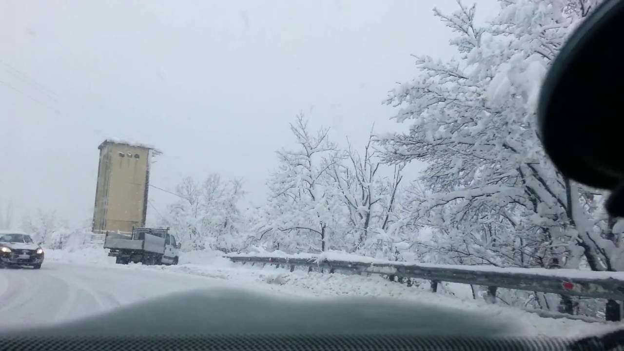*NEVE INTENSA* RONCOBILACCIO (autostrada A1) 5/02/2015 *30cm*
