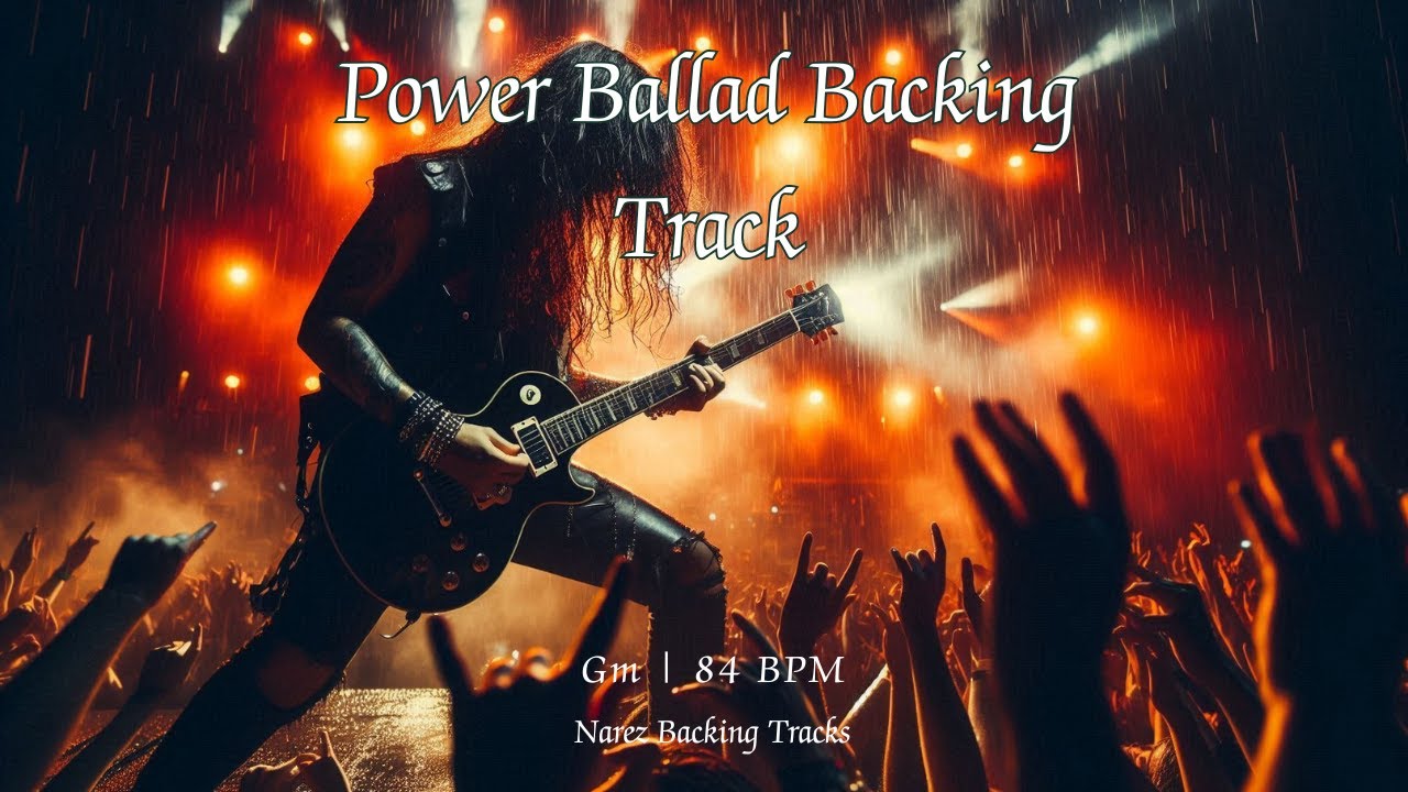 Power Ballad Backing Track | Gm | 84 BPM | Inspired by Scorpions
