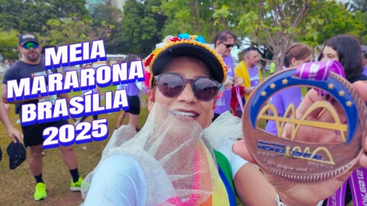 Minha 75ª Meia Maratona 🏃‍♀️ | Ultramirian em Brasília 🇧🇷 (Vlog)