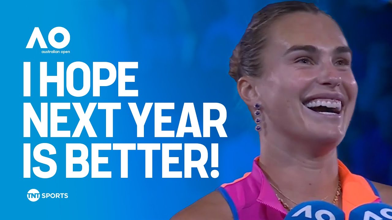 On-Court Interview: Aryna Sabalenka heaps praise on Rybakina after Australian Open final loss ❤️