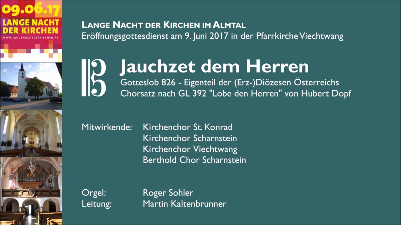 Jauchzet dem Herren