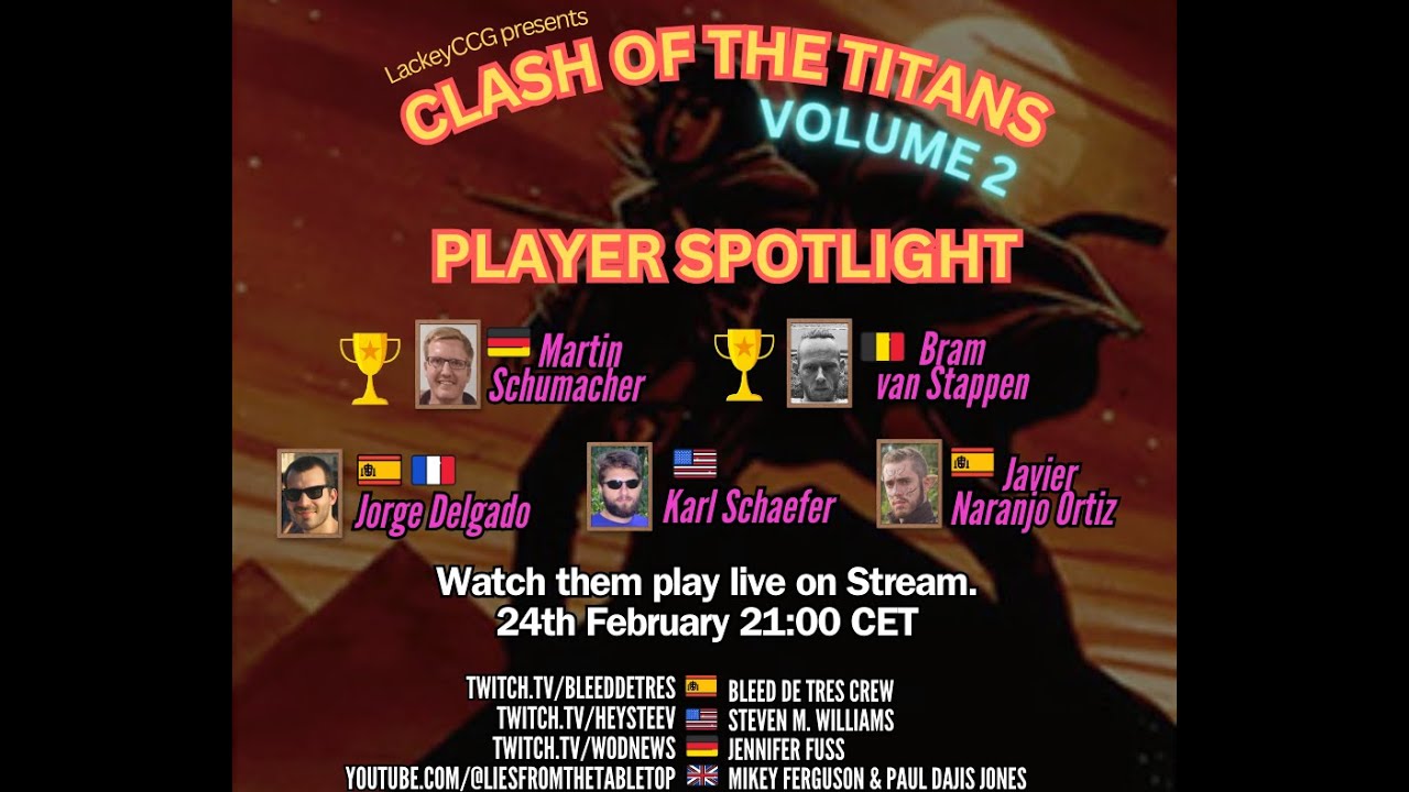 Vampire: The Eternal Struggle (VTES )- Clash Of Titans 2 !
