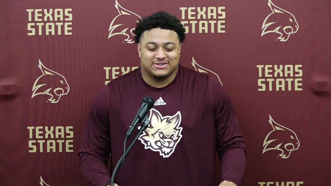 FB | DT Tavian Coleman Week 3 Press Conference (Sept. 12, 2023)