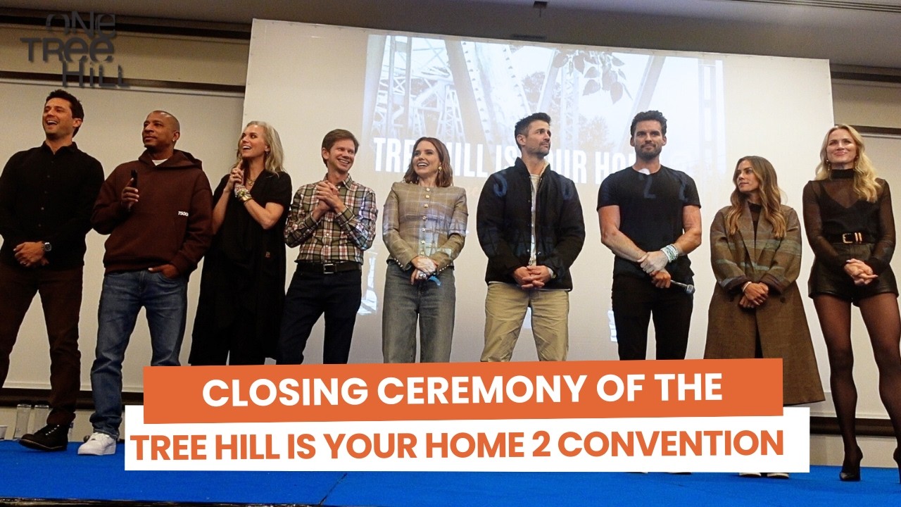 Closing ceremony of Tree Hill Is Your Home 2 convention with the cast of One Tree Hill