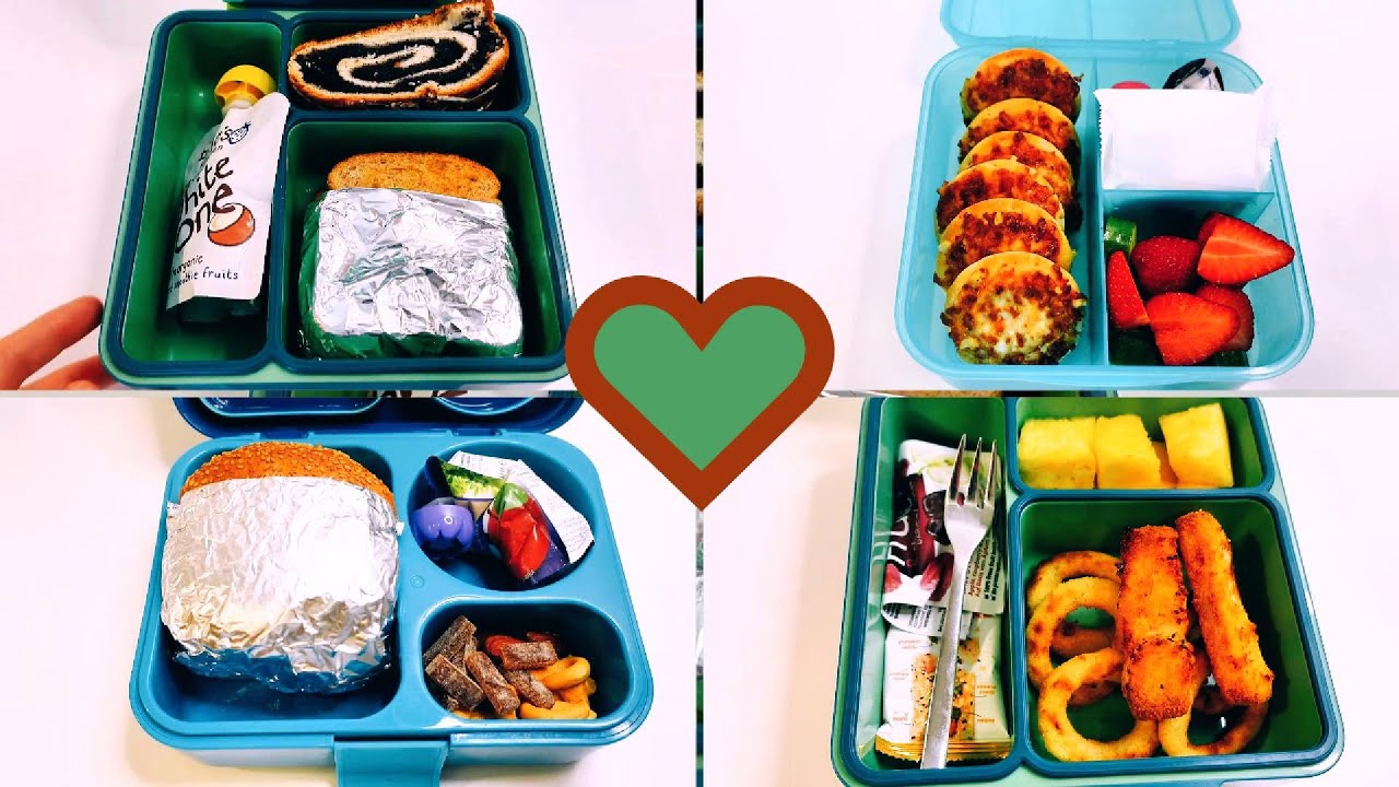 A full week of lunchboxes for picky kids