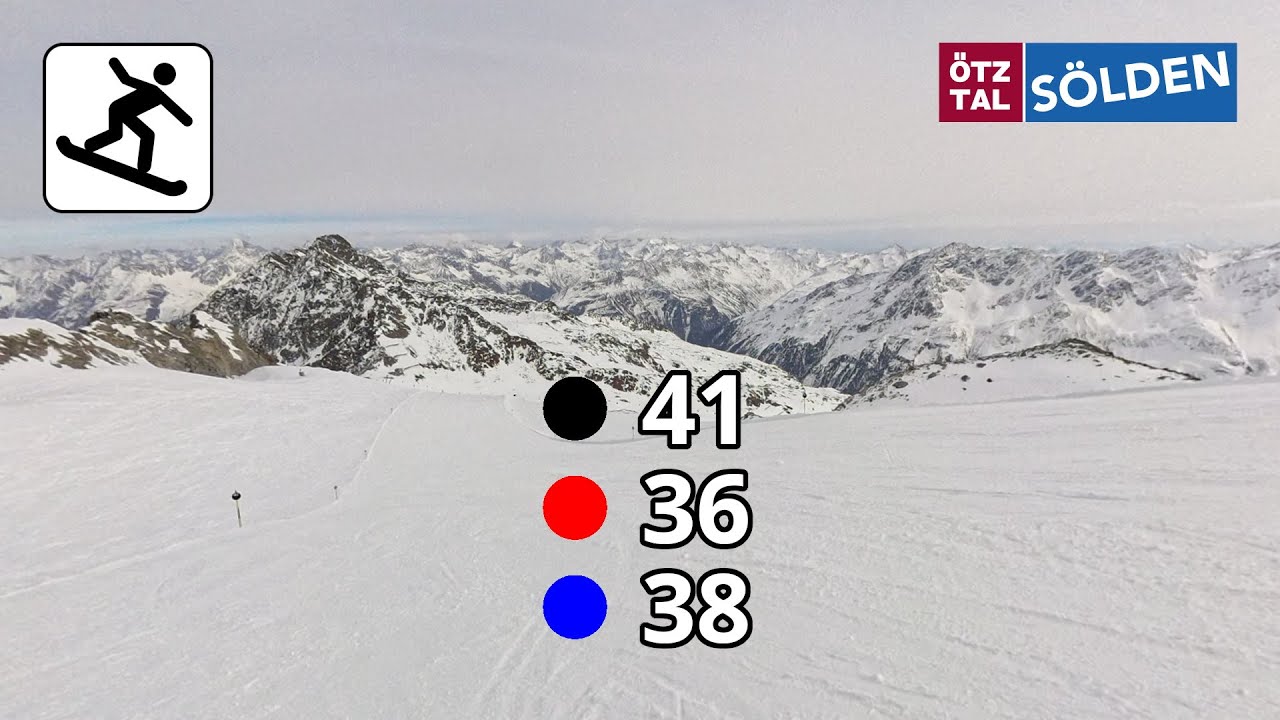 Snowboarding Sölden - 41, 36, 38