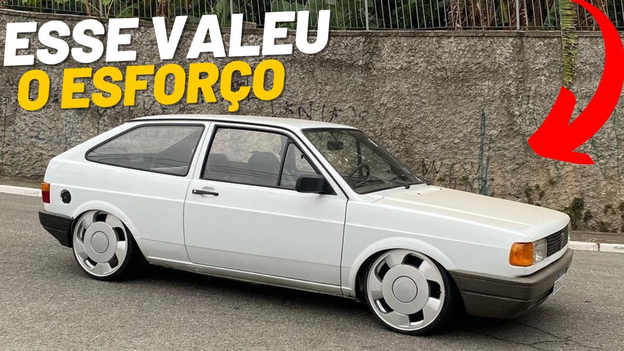 ESSE GOL QUADRADO FICOU MAIS ZERO DO QUE QUANDO SAIU DA VW! NEM O DONO ACREDITOU! |AMANTE DOS BAIXOS