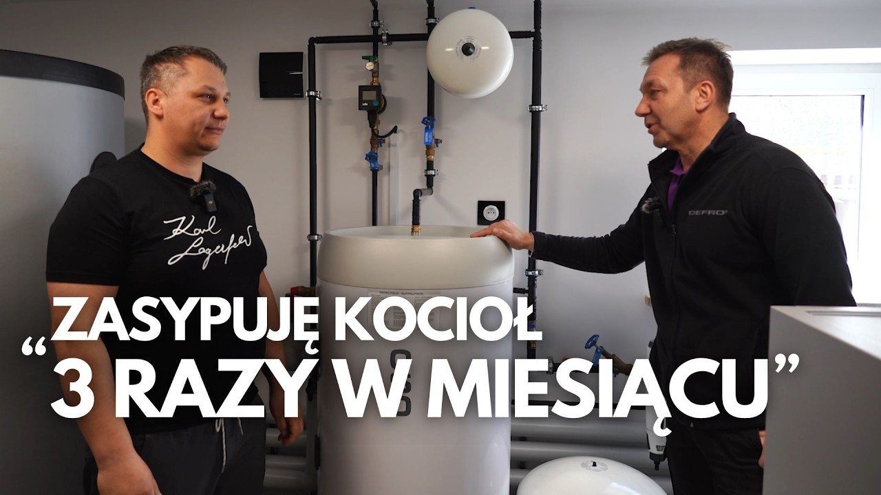 Trzy zasypy w miesiącu, mniej niż p&oacute;ł wiaderka popiołu. | Kocioł ALFA II marki Defro