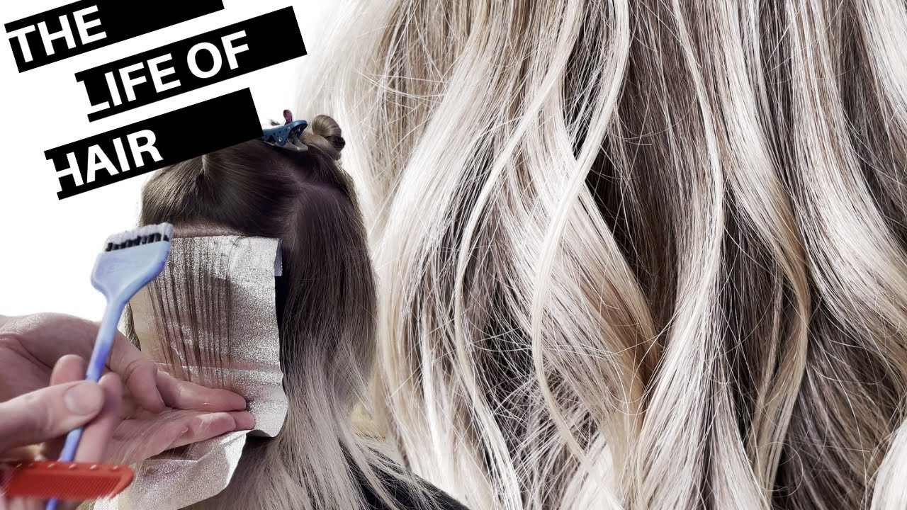 Scalp Bleach To Highlights and Root Stretch Hair colour pt.2